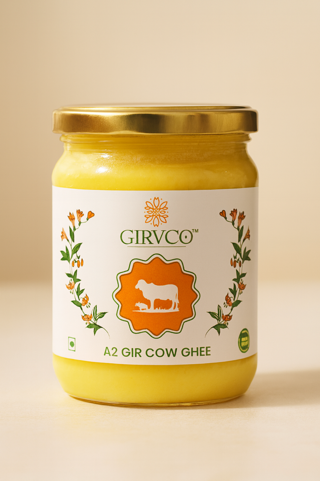 GIRVCO A2 GIR COW GHEE 500ML